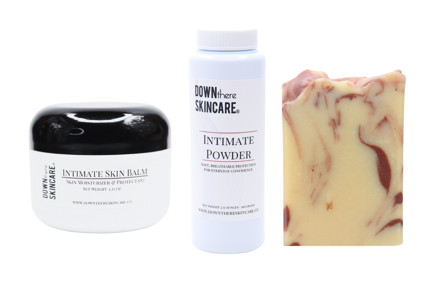 Down There Skincare® Daily Care Trio