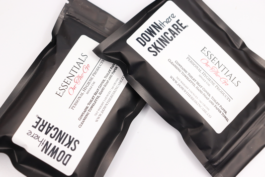 Down There Skincare Essentials On-The-Go pack